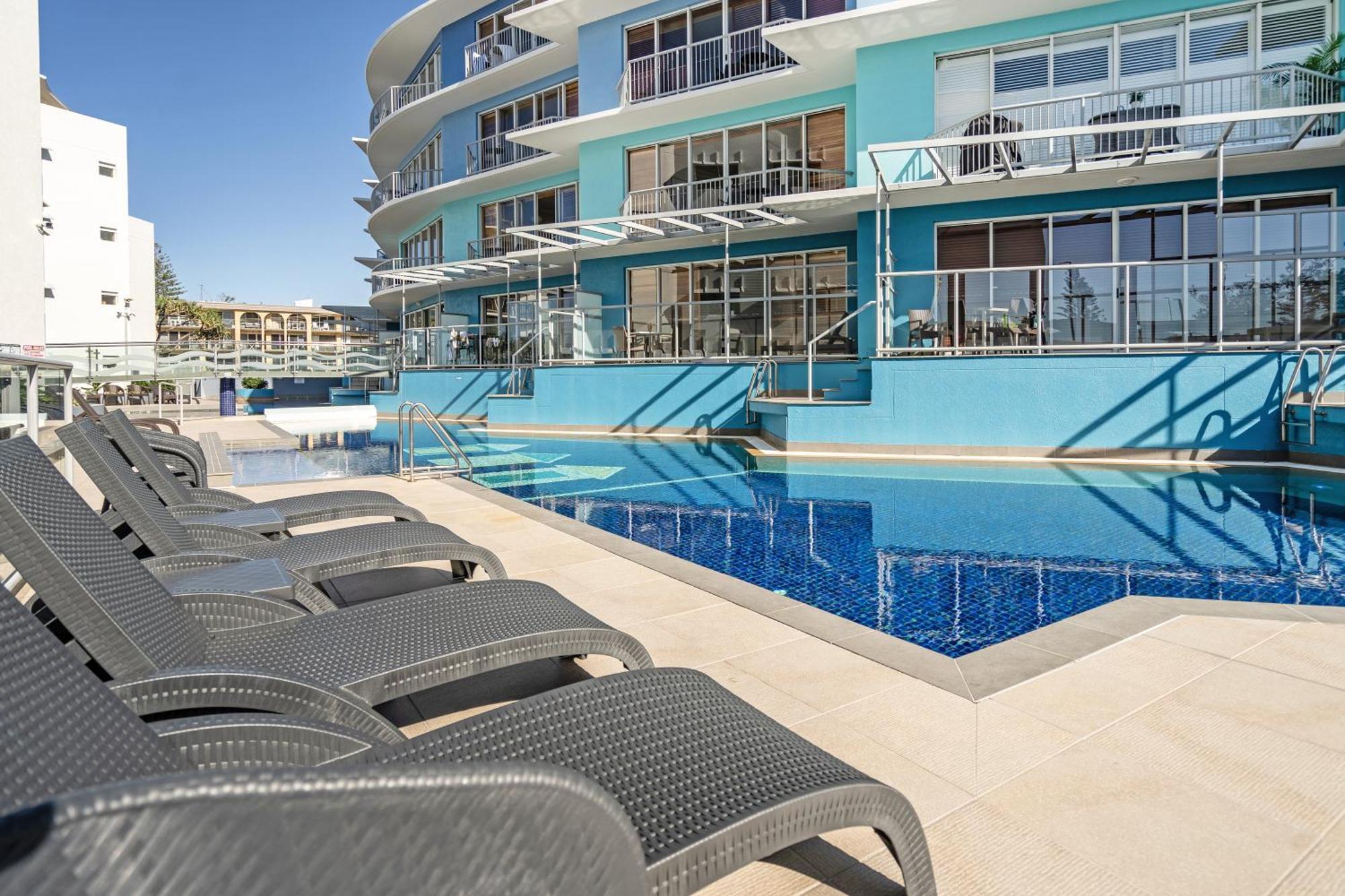 Rolling Surf Resort Caloundra Bagian luar foto